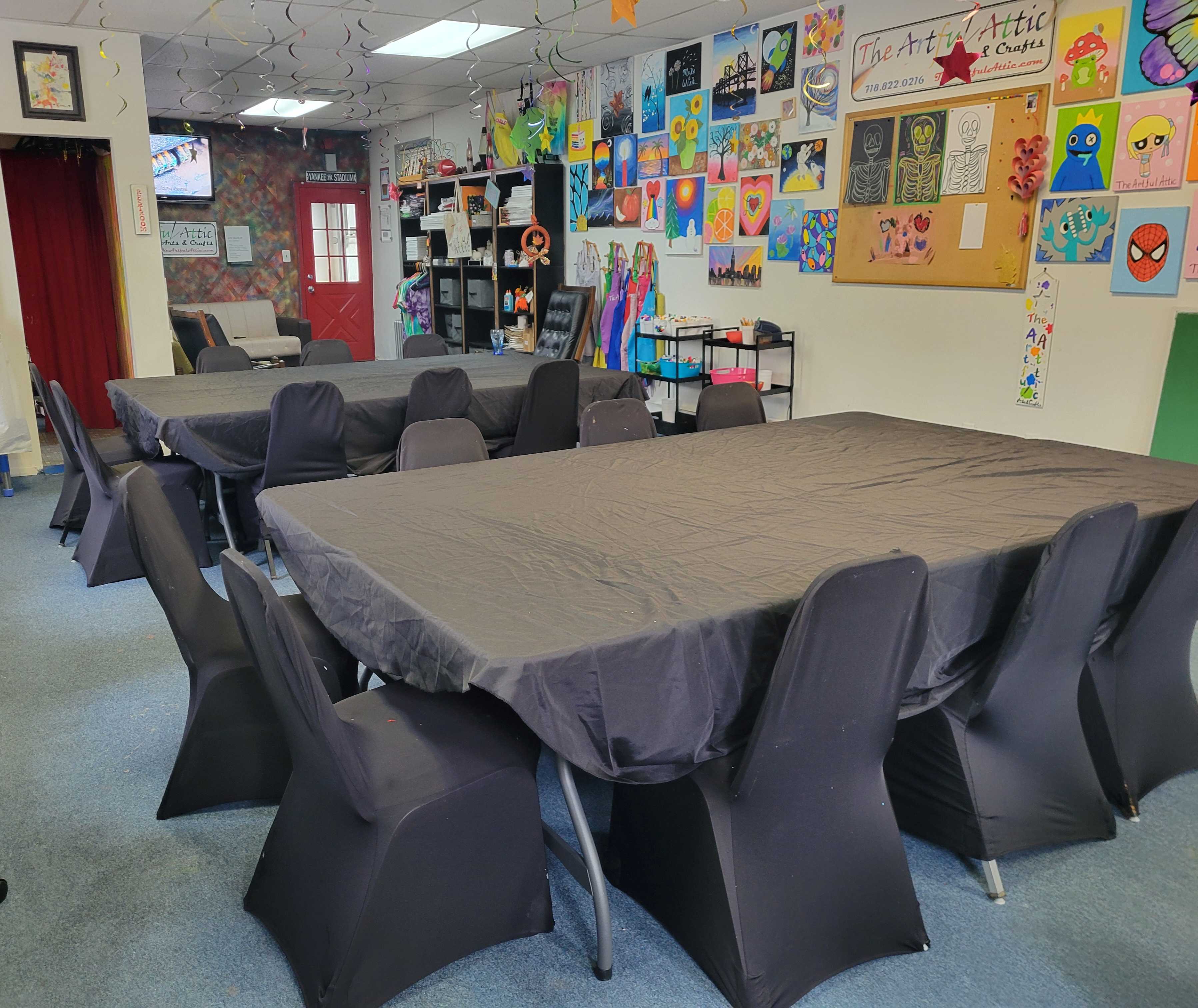 The Artful Attic Party