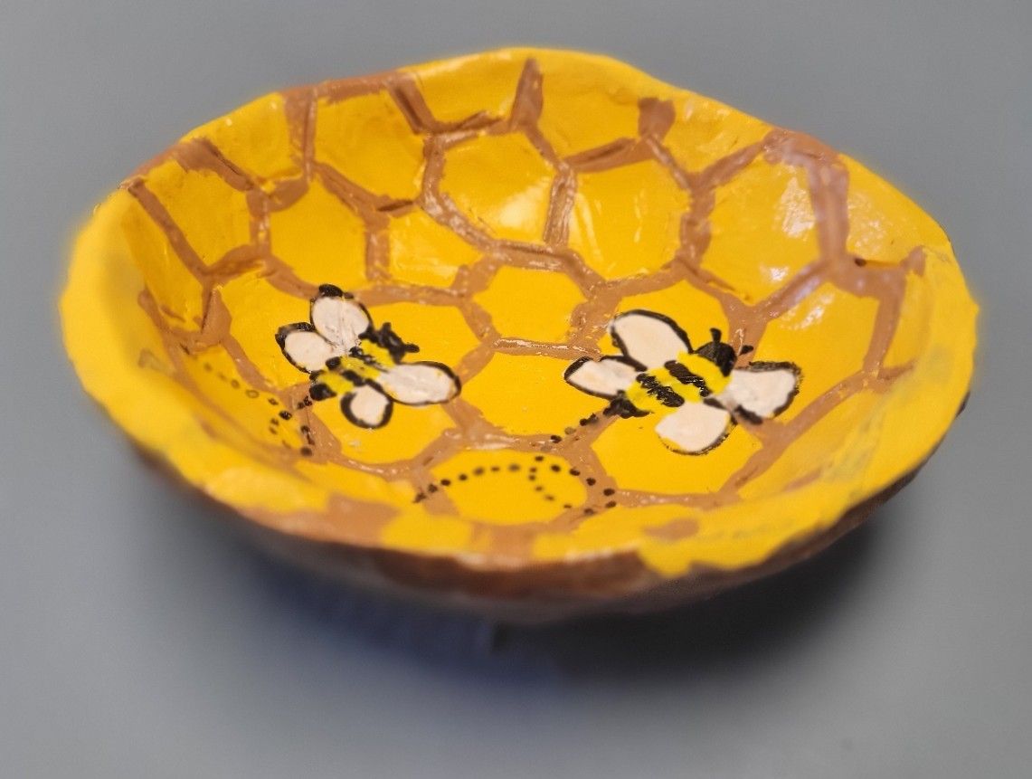 Air-Dry Clay Pinch Pot