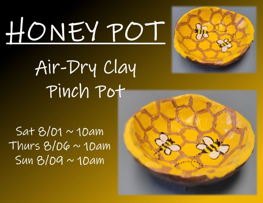 Air-Dry Clay Pinch Pot